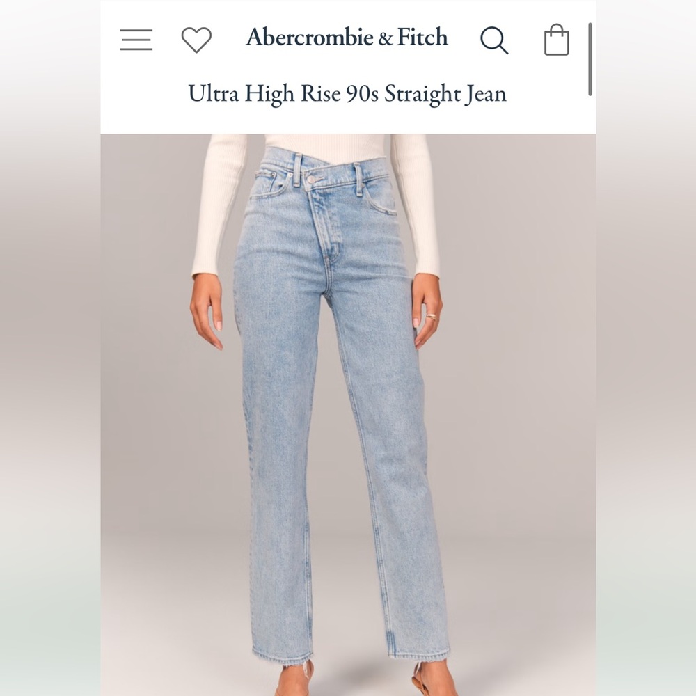 Ultra High Rise 90s Straight Jean